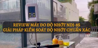 REVIEW MÁY ĐO ĐỘ NHỚT NDJ-8S || GIẢI PHÁP ĐO ĐỘ NHỚT CHẤT LỎNG TRONG CÔNG NGHIỆP | Việt Nam Distributor | INO Measure