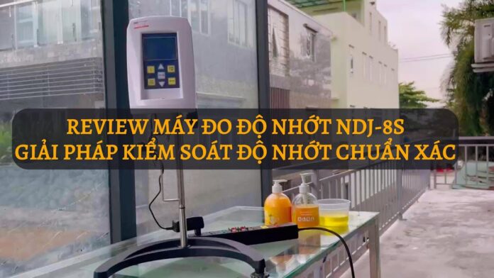 REVIEW MÁY ĐO ĐỘ NHỚT NDJ-8S || GIẢI PHÁP ĐO ĐỘ NHỚT CHẤT LỎNG TRONG CÔNG NGHIỆP | Việt Nam Distributor | INO Measure