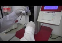 “Kiểm tra độ bền của vải bông nóng – Xác nhận chất lượng vải bông nóng cho khẩu trang – 2/4”