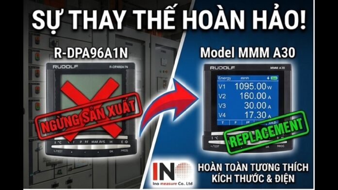 THAY THẾ HOÀN TOÀN: Rudolf R-DPA96A1N Digital Power Analyzer = MMM A30 Multifunction Measuring Meter | Việt Nam Distributor | INO Measure