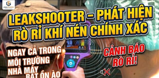 LeakShooter – Phát hiện rò rỉ khí nén chính xác ngay cả trong môi trường nhà máy rất ồn ào | Việt Nam Distributor | INO Measure