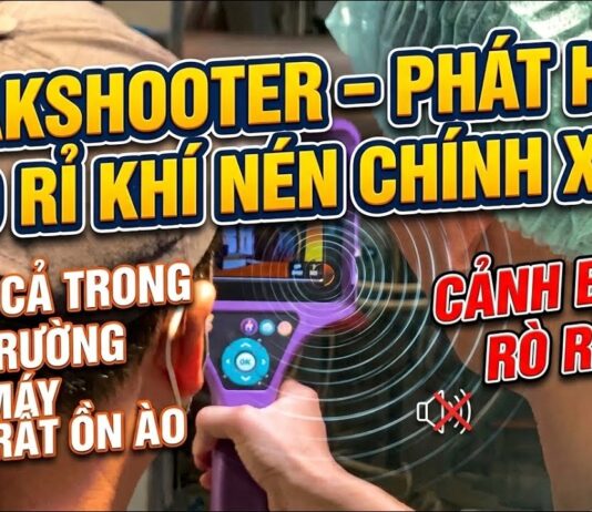 LeakShooter – Phát hiện rò rỉ khí nén chính xác ngay cả trong môi trường nhà máy rất ồn ào | Việt Nam Distributor | INO Measure