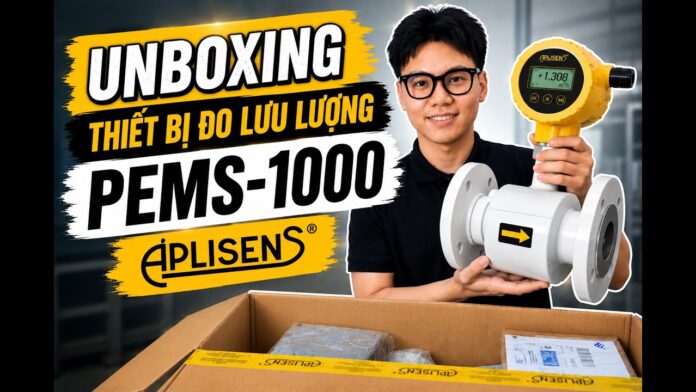 Unboxing Thiết Bị Đo Lưu Lượng Điện Từ PEMS-1000 APLISENS | Việt Nam Distributor | INO Measure