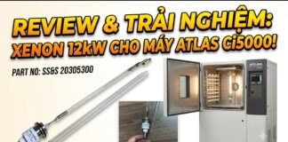 Bóng đèn Xenon 12kW thay thế cho Atlas Weather-Ometer Ci5000 — Solar S&S (SS&S-20305300) | Việt Nam Distributor | INO Measure