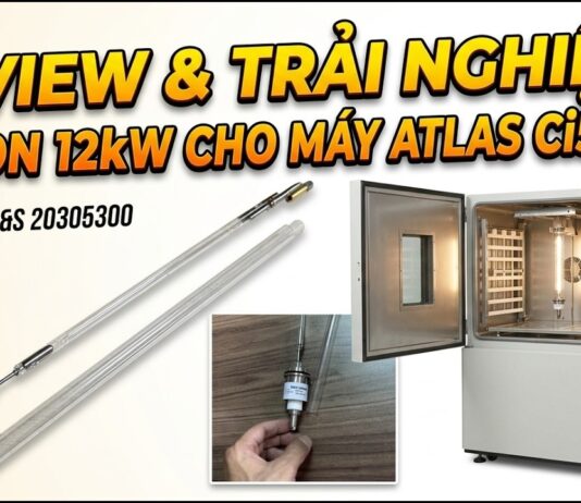 Bóng đèn Xenon 12kW thay thế cho Atlas Weather-Ometer Ci5000 — Solar S&S (SS&S-20305300) | Việt Nam Distributor | INO Measure